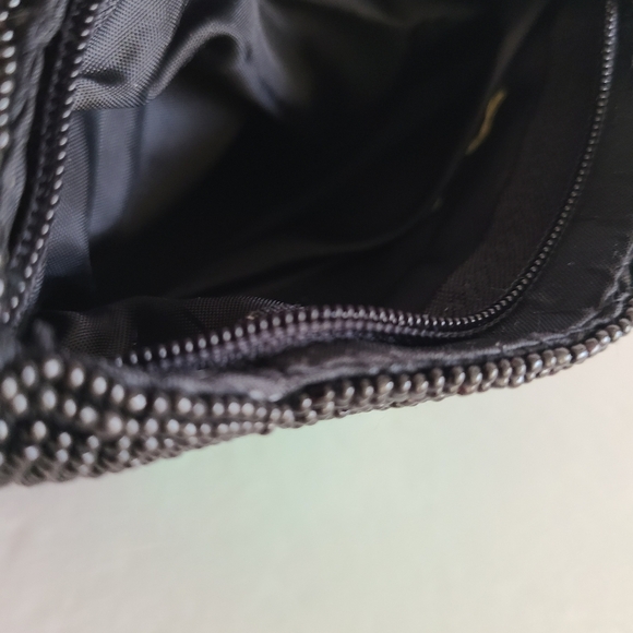 Vintage  beads pouch Christmas tree 5×6 - Picture 4 of 7